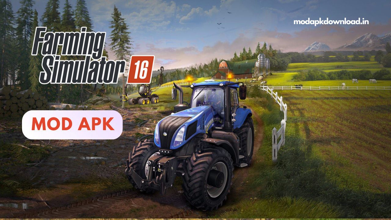 Farming Simulator 16 Mod APK: (Free Unlimited Money)