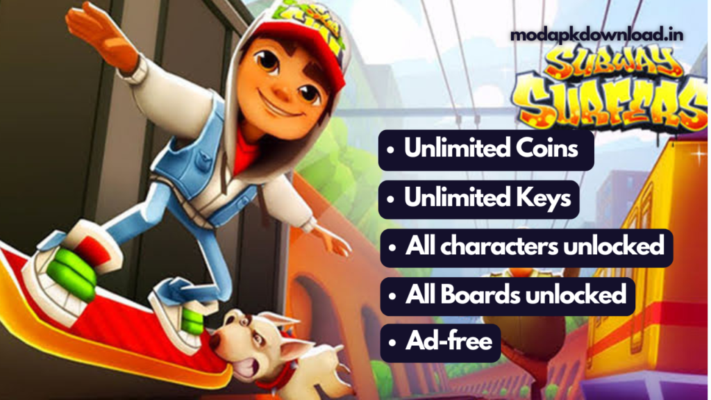 Subway Surfers Mod APK: [Premium Free Unlocked] 2024